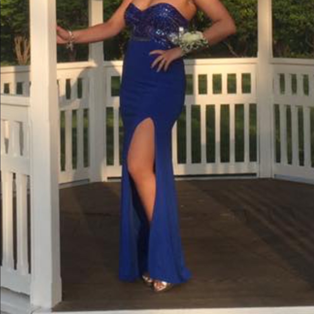 Royal Blue Prom Dress